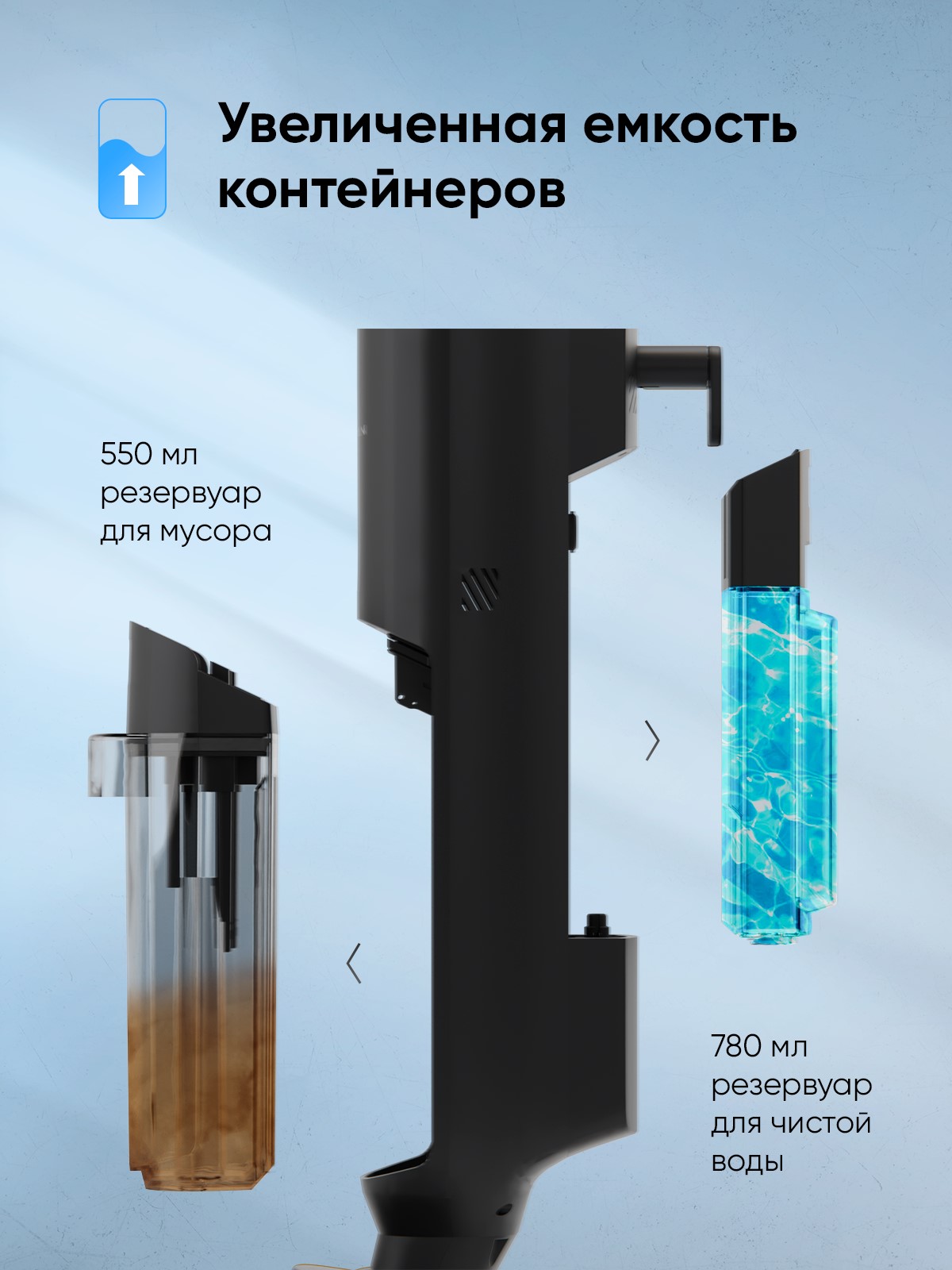 Вертикальный паровой моющий пылесос HALMAN TurboSteam - фото 5