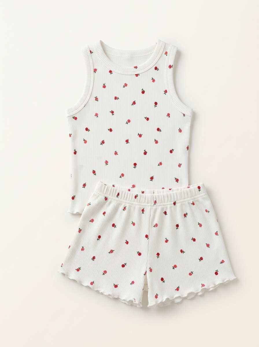 Пижама Latvinas KIDS LK1 розочки - фото 6