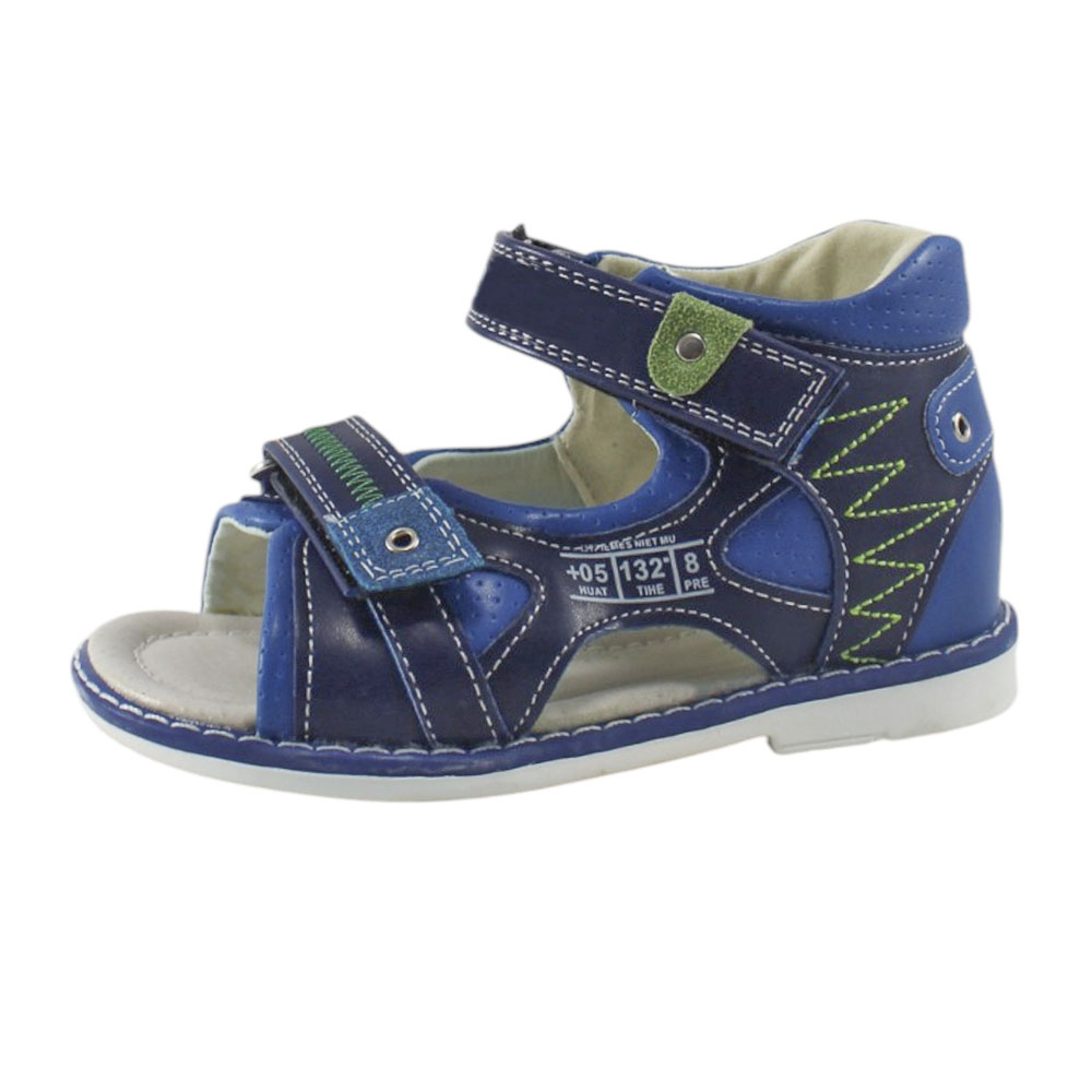 Сандалии Europen R921310066-СВ EUROPEN Сандалии для мальчика,сине-зеленый - фото 1