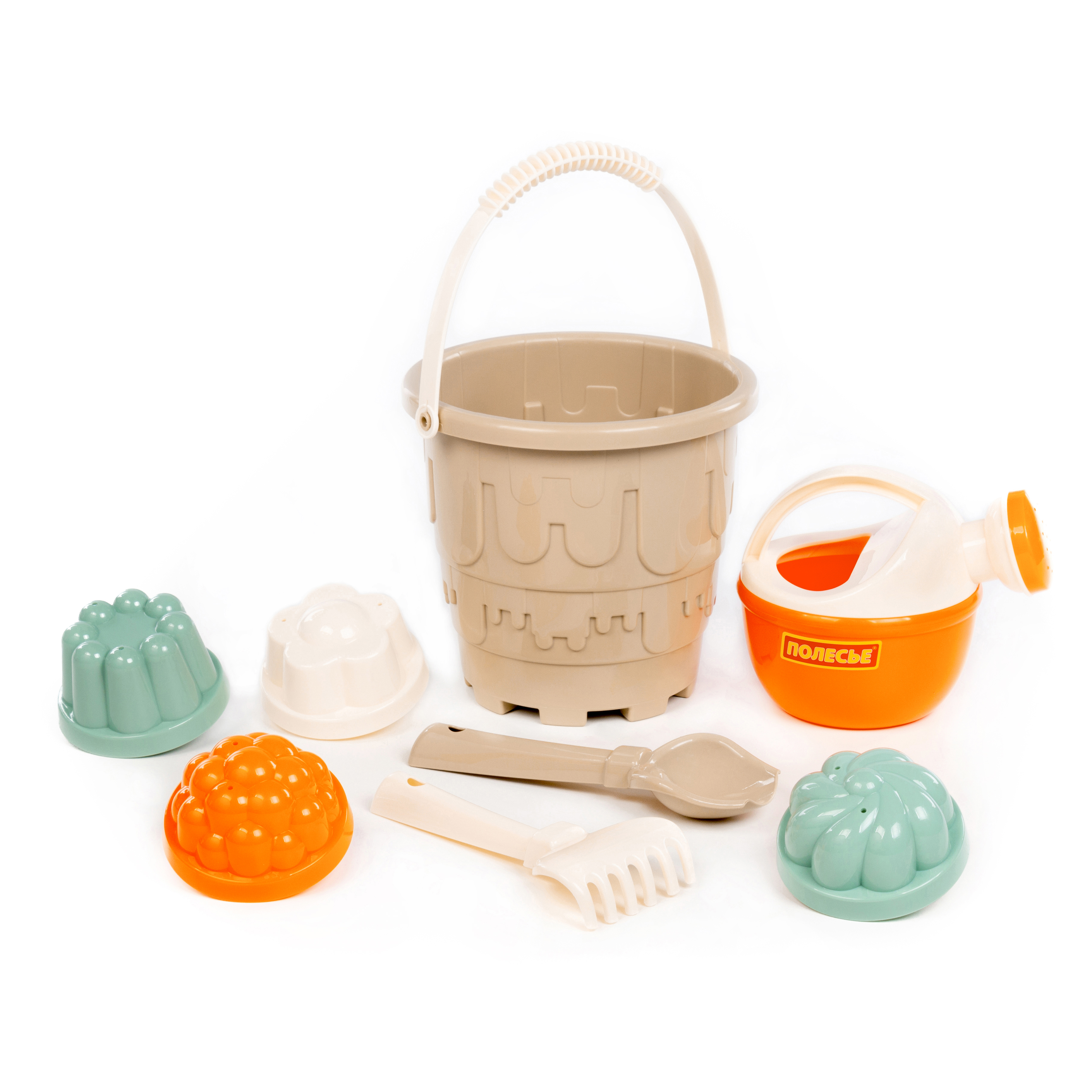 Песочный набор Полесье 8 элементов 1 предм. - фото 2