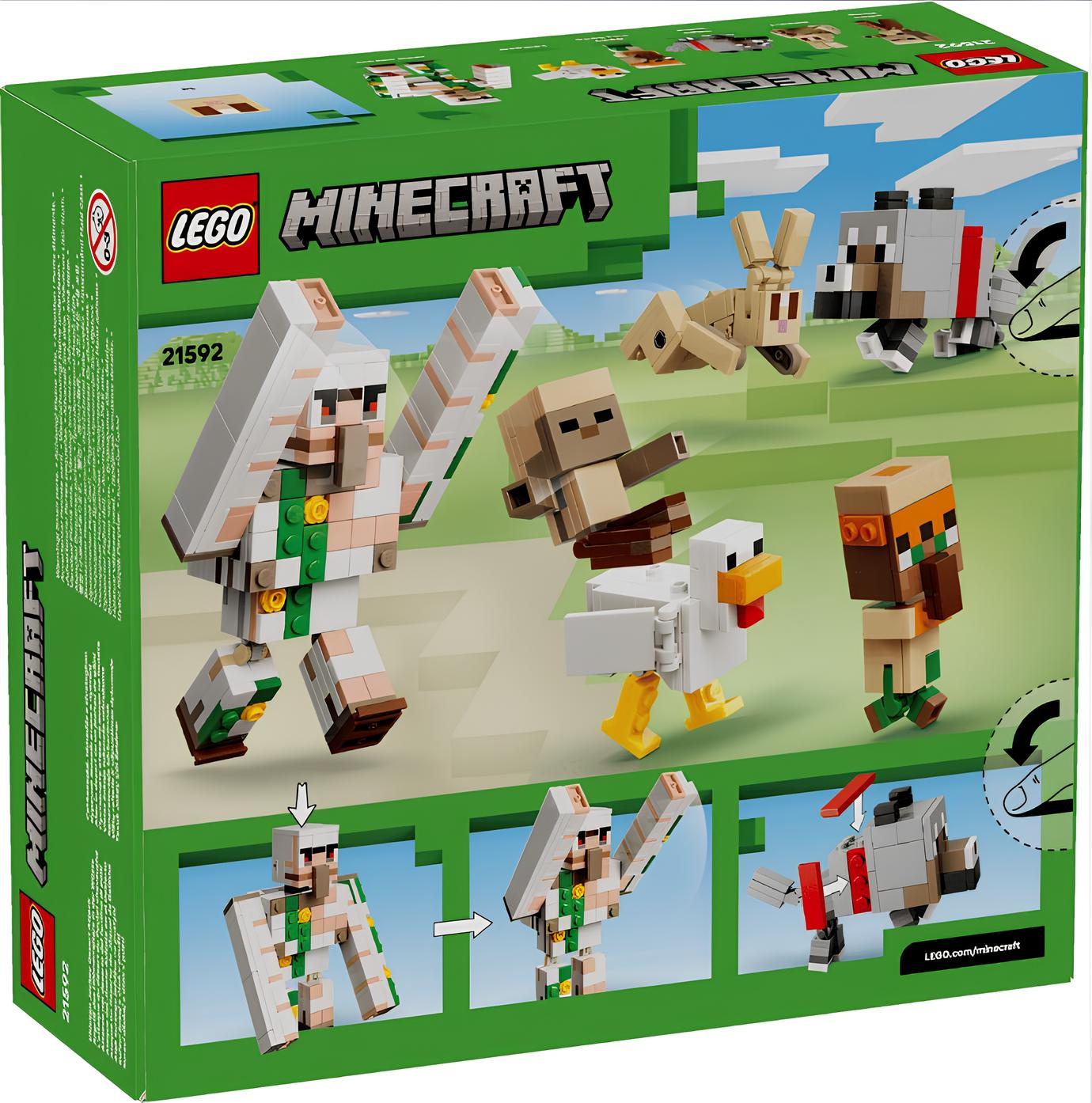 Конструктор LEGO Minecraft 428 дет. - фото 3