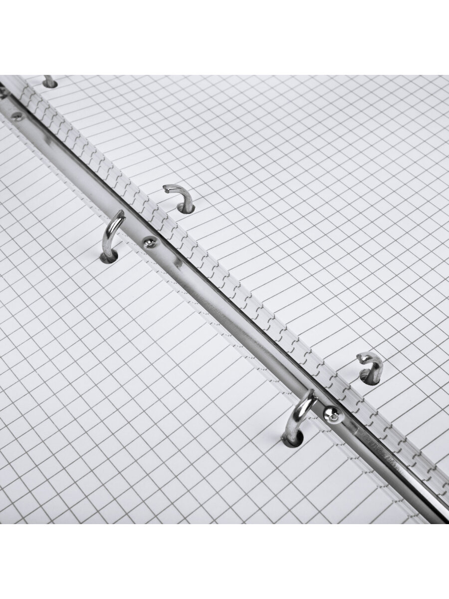 Тетрадь со сменным блоком Brauberg клетка 120 лист. - фото 10