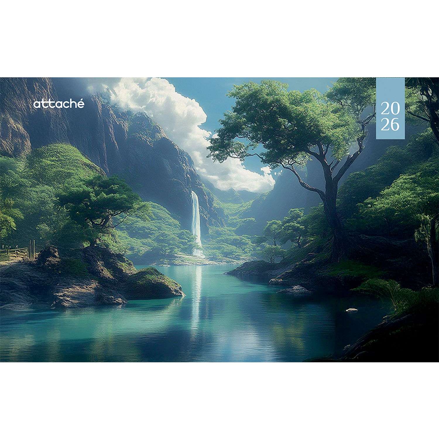 Календарь настенный Attache 3-х блочный 2026 305*675 в ассортименте - фото 5