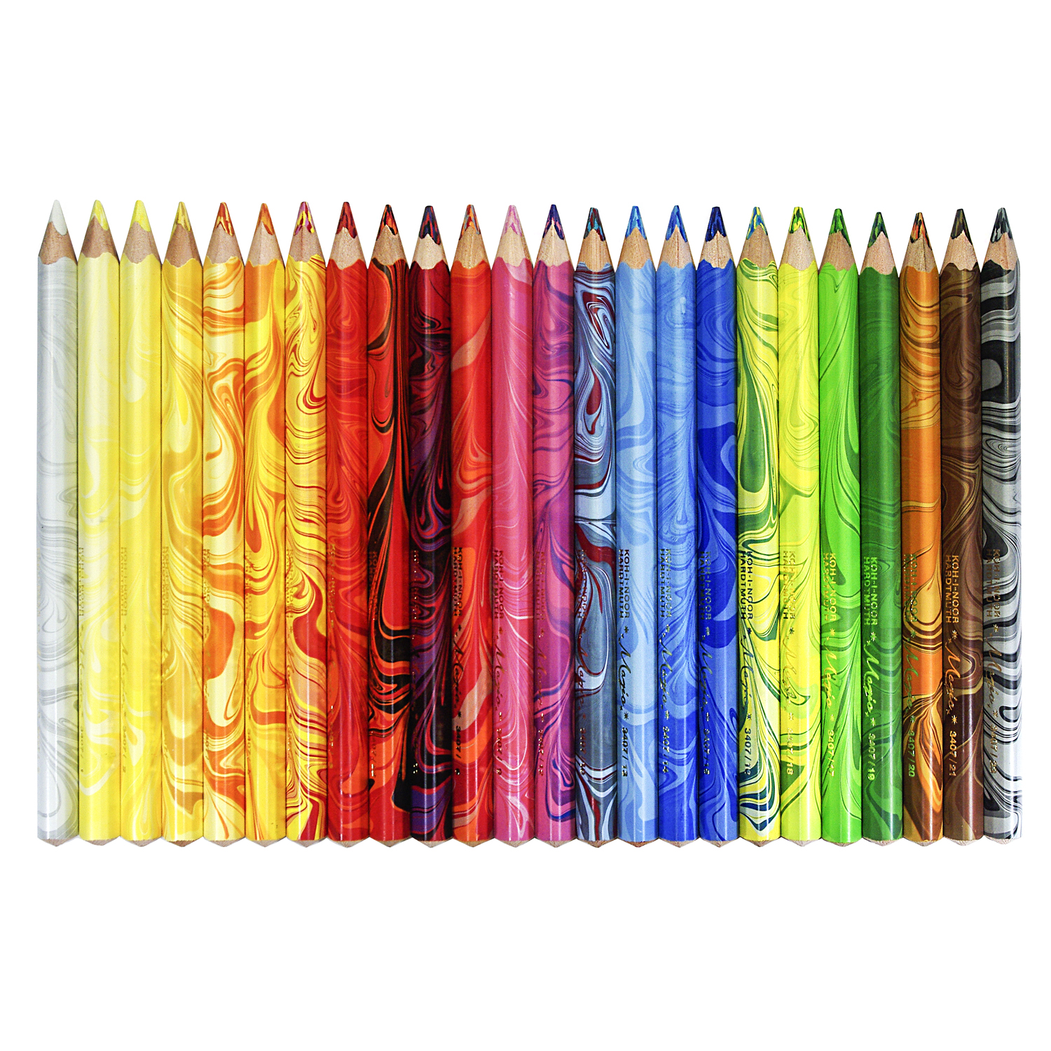 Карандаши цветные Koh-I-Noor 23 шт. - фото 4