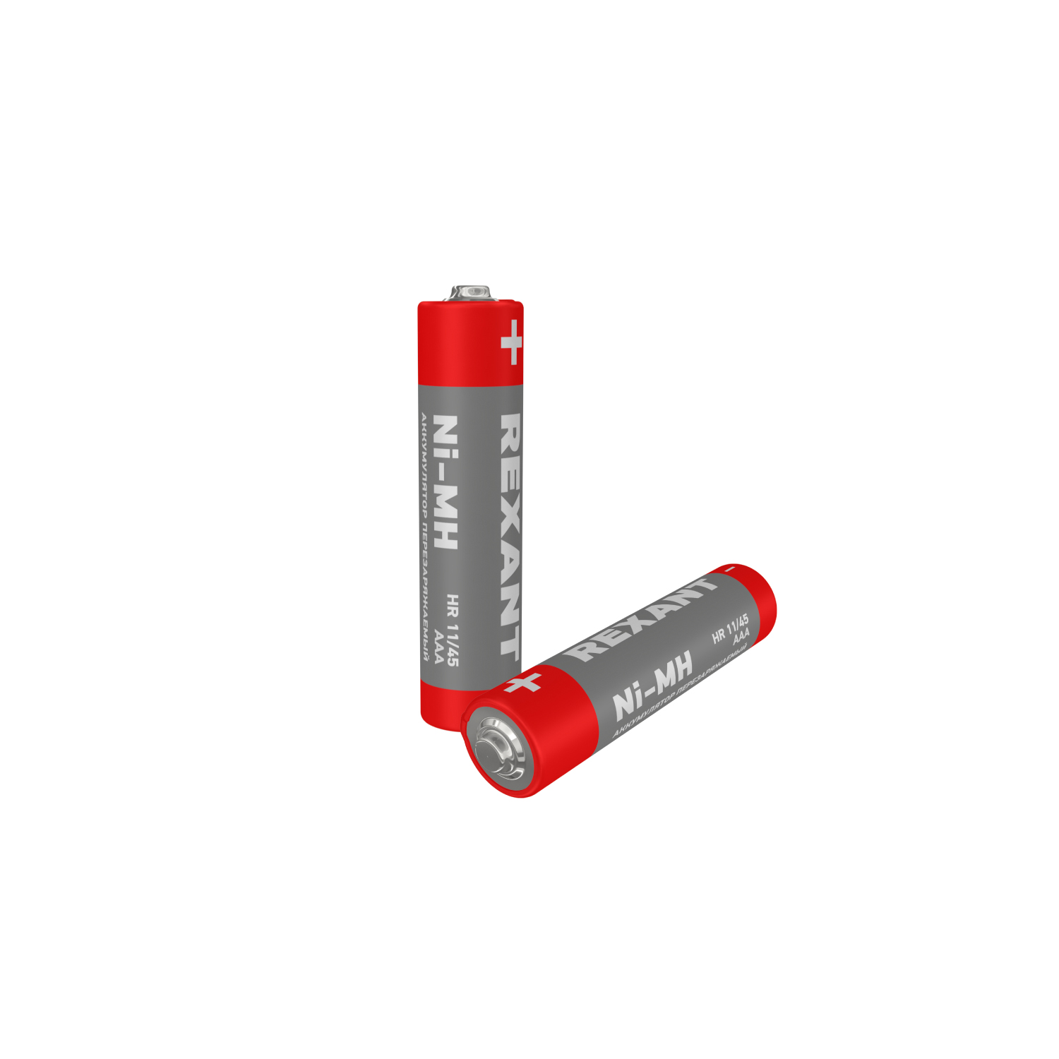 Аккумуляторы  REXANT мизинчиковые 1100 мАч тип AAА 2 шт - фото 3