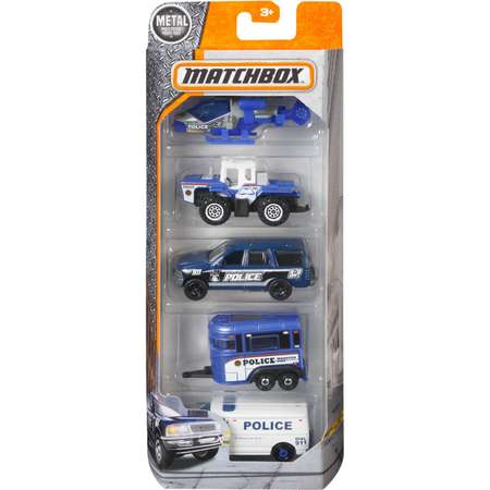 Полицейская машина Matchbox Полицейская команда