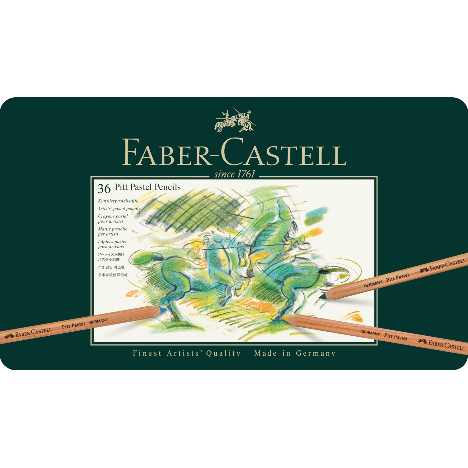 Пастель художественная сухая Faber Castell 36 шт. - фото 1