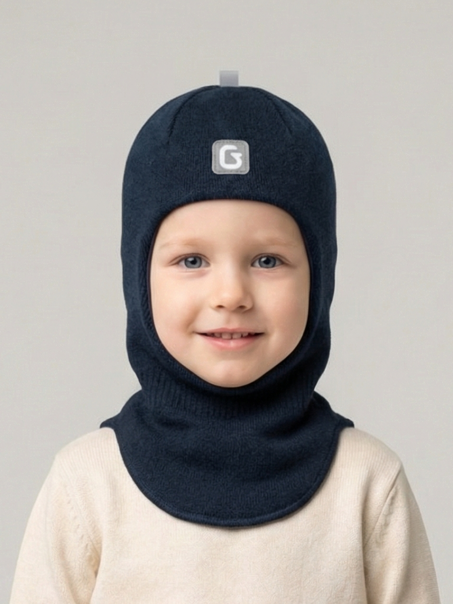 Шапка-шлем GUSTI GW25AC1207B-NAVY - фото 1