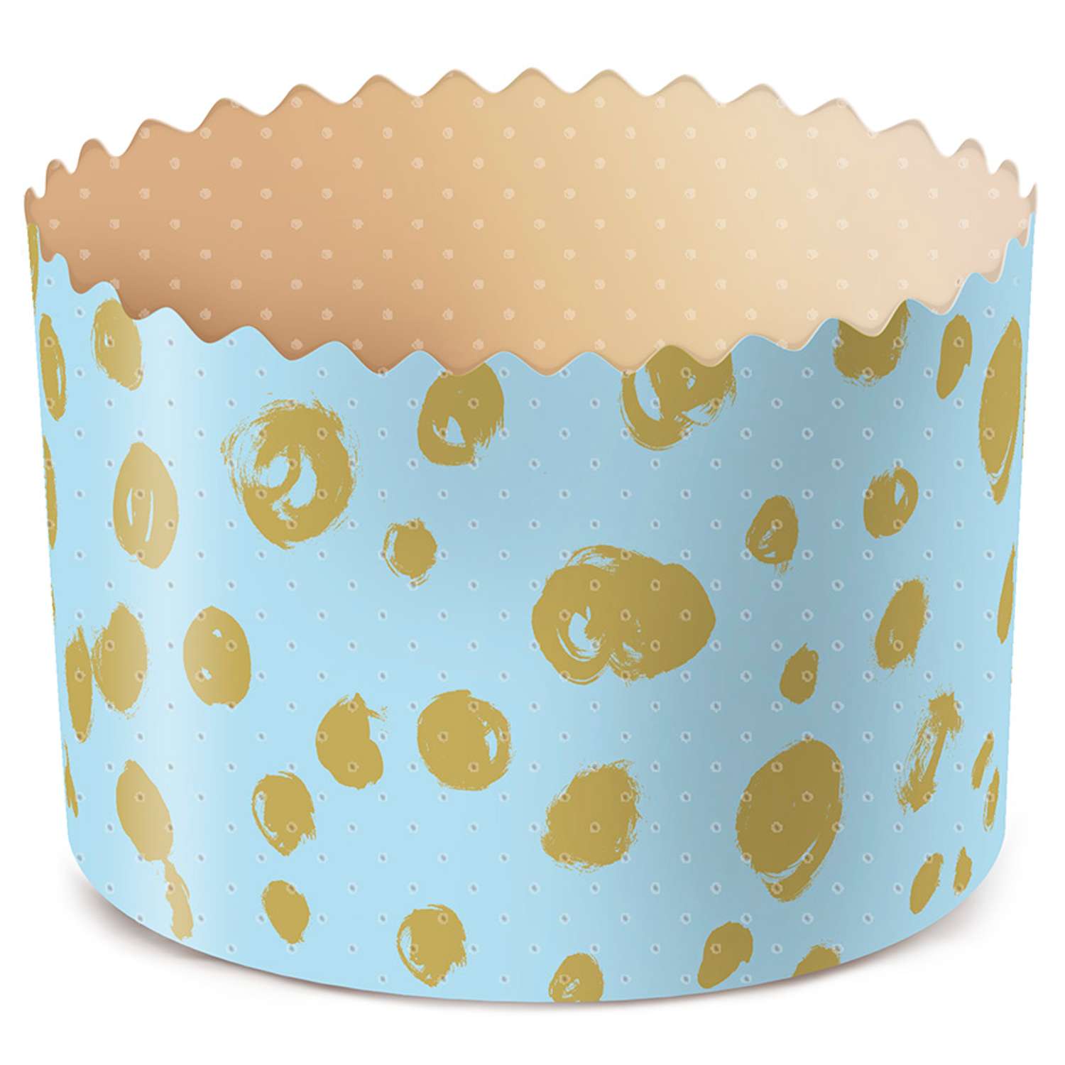 Формы пекарские бумажные цветные Домашняя кухня d124 h90мм 3шт - фото 10