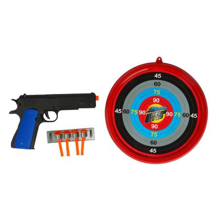 Игровой набор полицейского Yofun Пистолет с мягкими пулями и мишенью