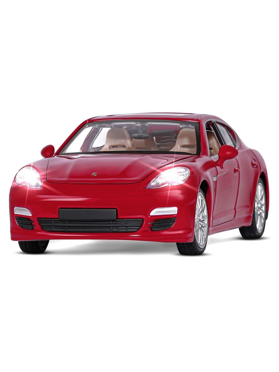 Автомобиль АВТОпанорама Porsche Panamera S 1:24 JB1251133 - фото 12