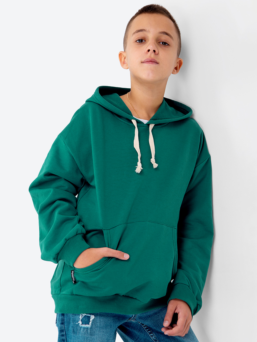 Худи HappyFox HF00158изумрудный - фото 6