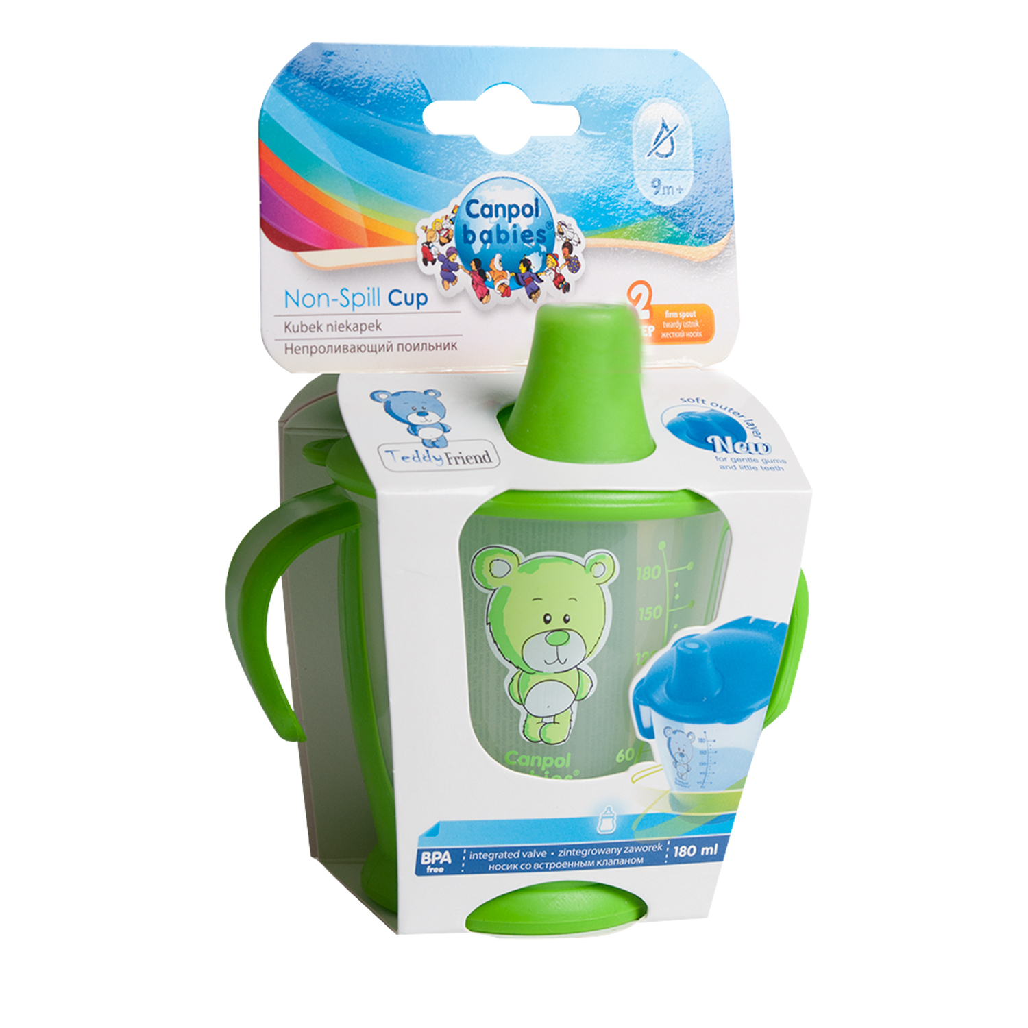 Поильник Canpol Babies 180 мл в ассортименте - фото 10