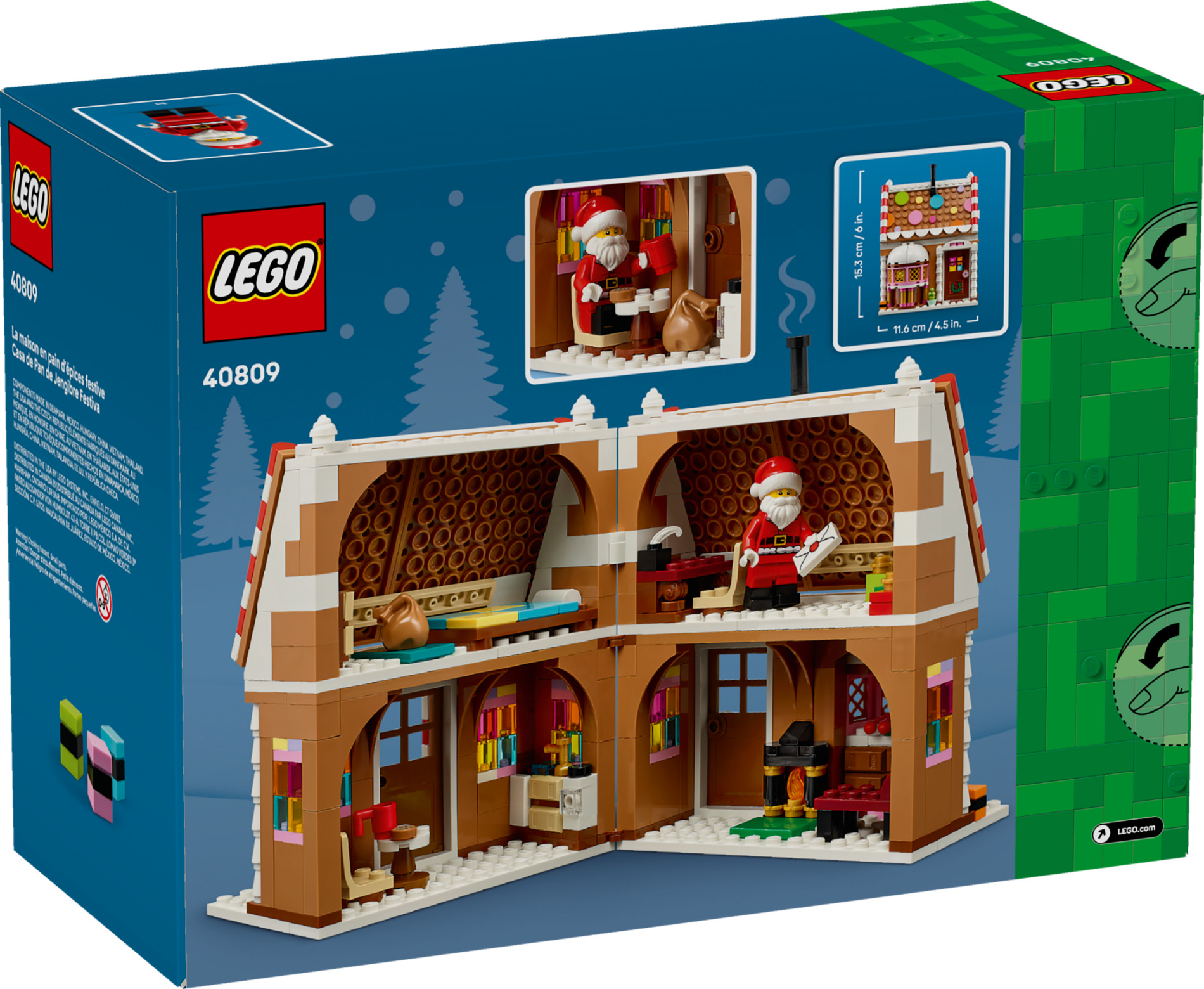 Конструктор LEGO Seasonal 40809 498 дет. - фото 6