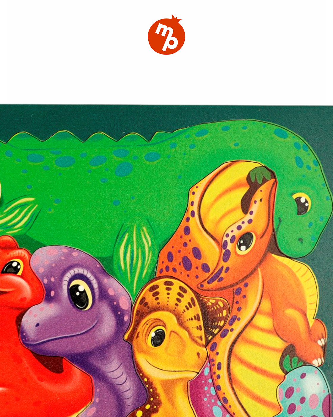 Пазл 1TOY Динозаврики деревянный - фото 5