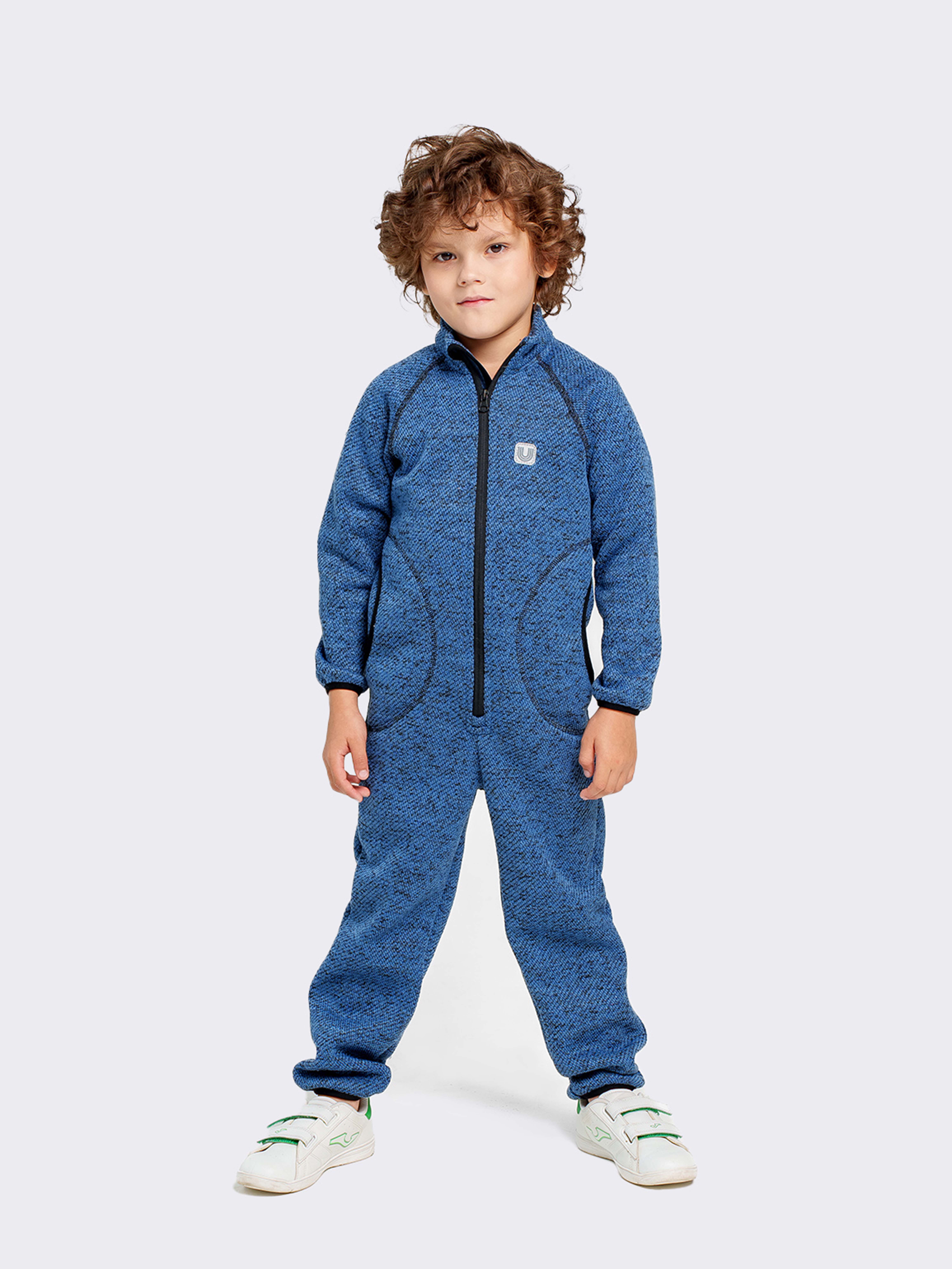 Комбинезон UKI KIDS 1w25-030син - фото 1