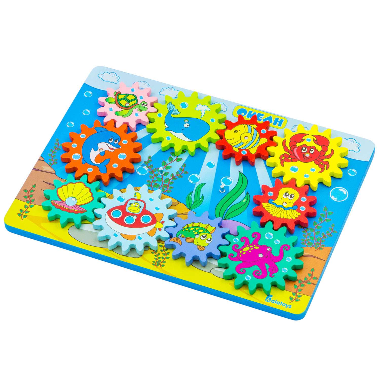 Игрушка Alatoys бизиборд - фото 2