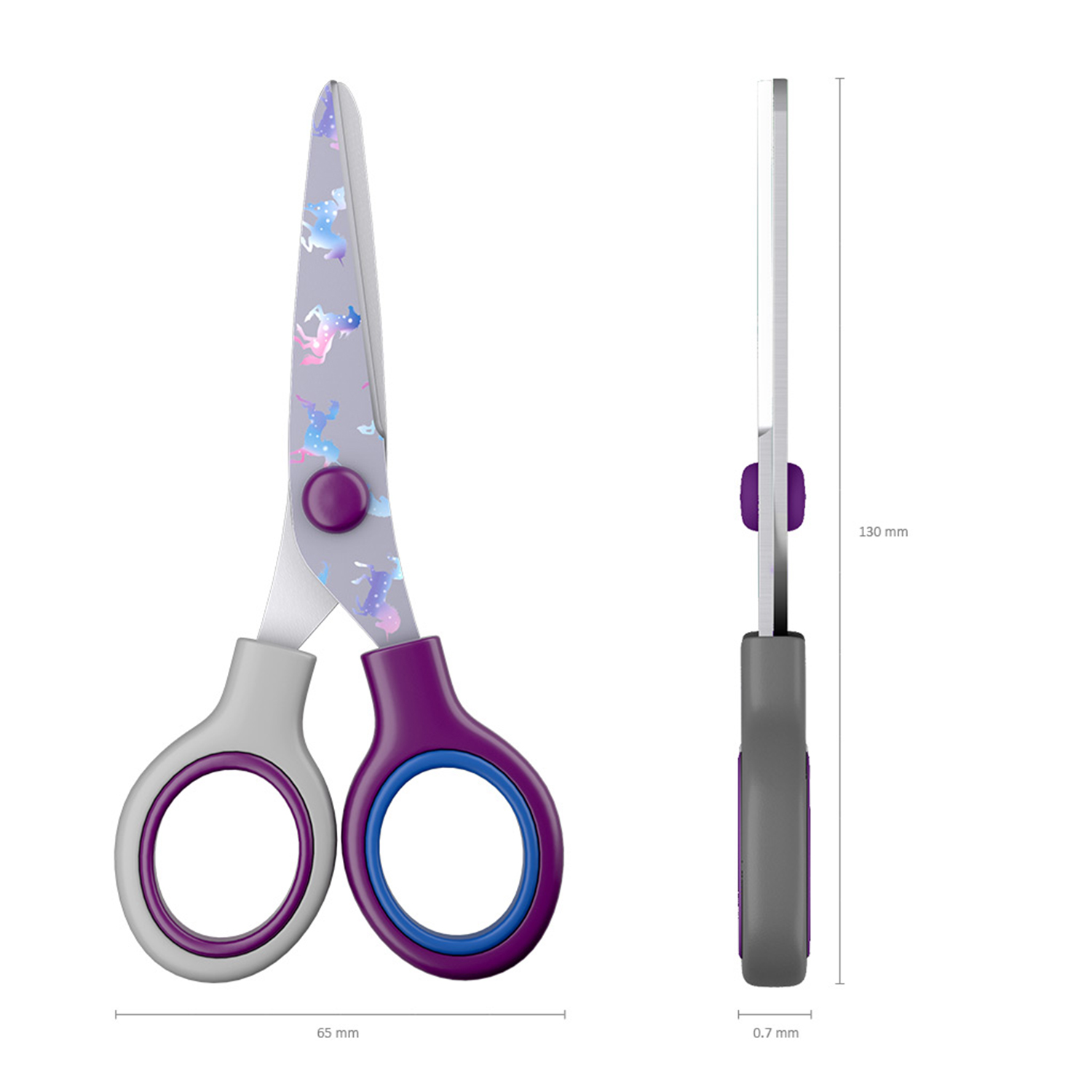 Ножницы канцелярские ErichKrause - фото 4
