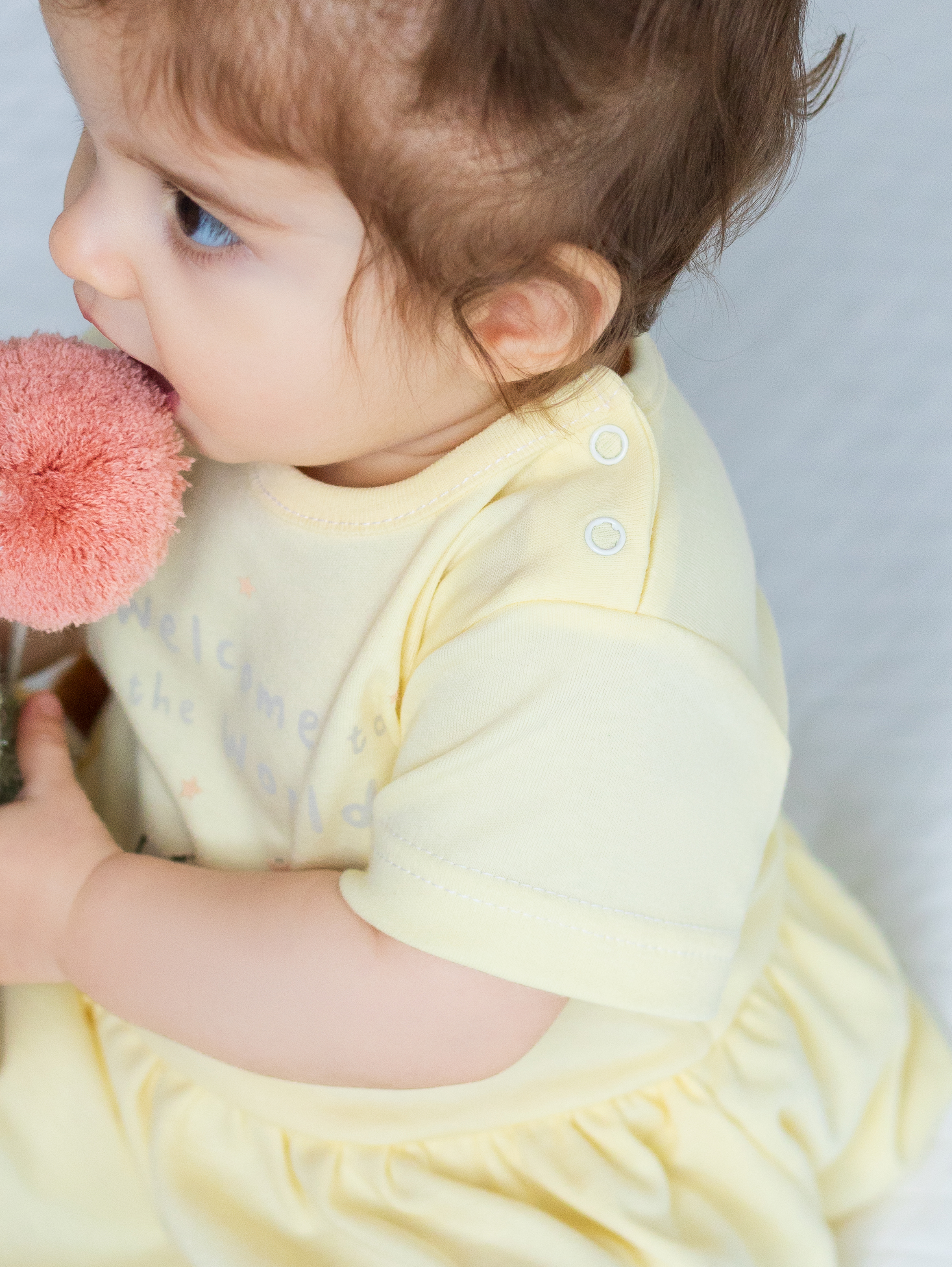 Боди-платье Amelli КЛ.290.030.0.383.005жел - фото 2