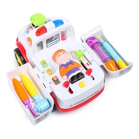 Игрушка развивающая BabyGo Машина скорой помощи OTC0059234