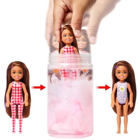 Кукла мини Barbie Color Reveal Челси