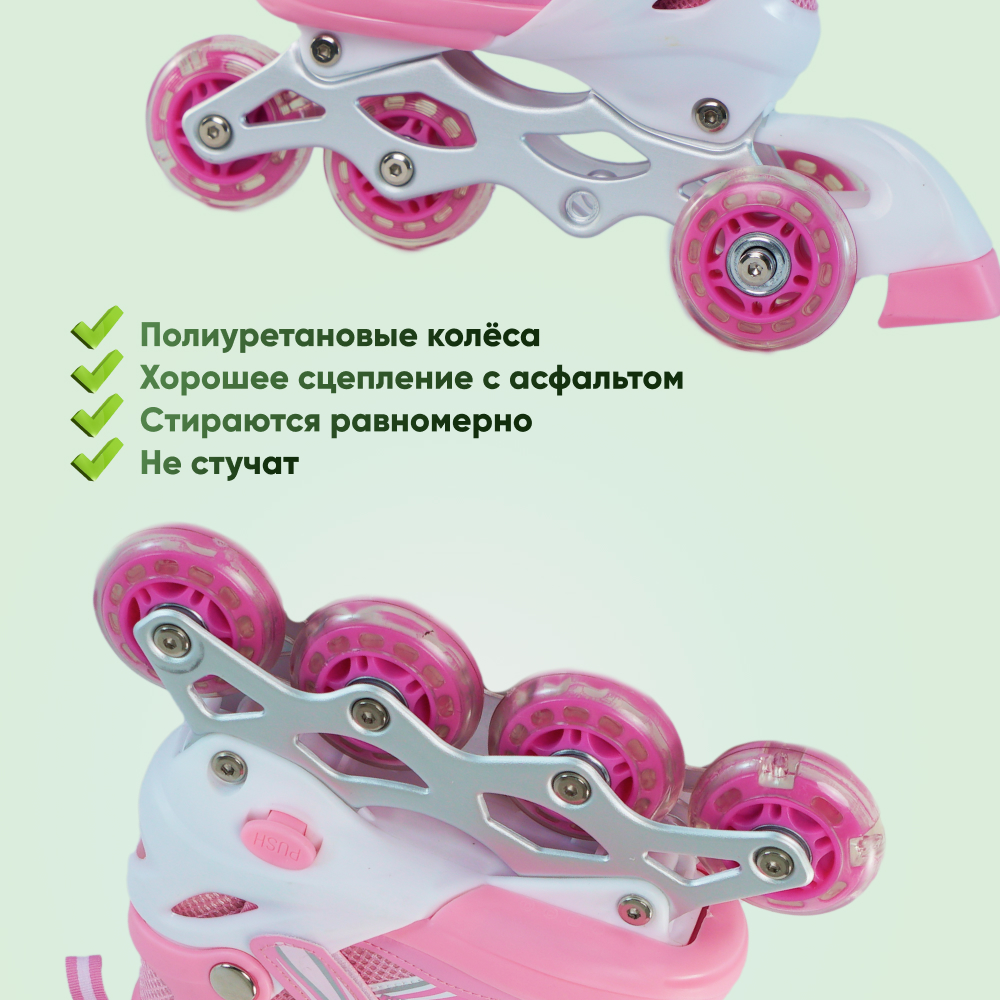 Роликовые коньки OnHand 31-34 - фото 6