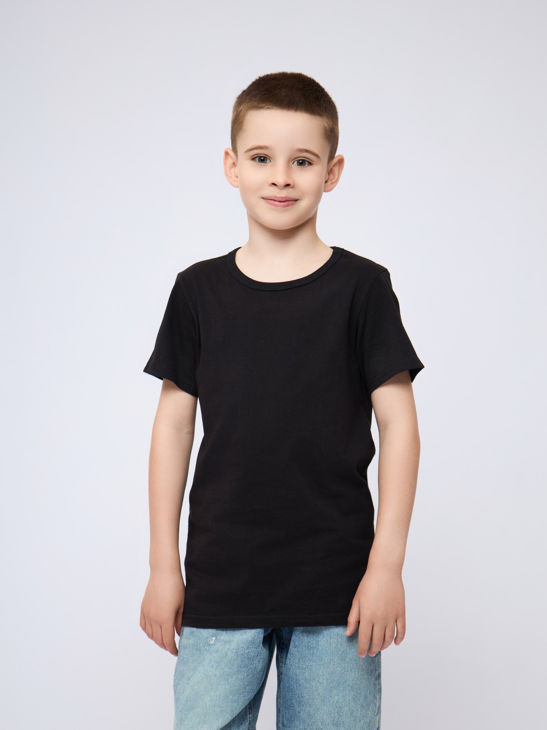 Футболка 2 шт ALEX YVN KB5002-2-Black - фото 1