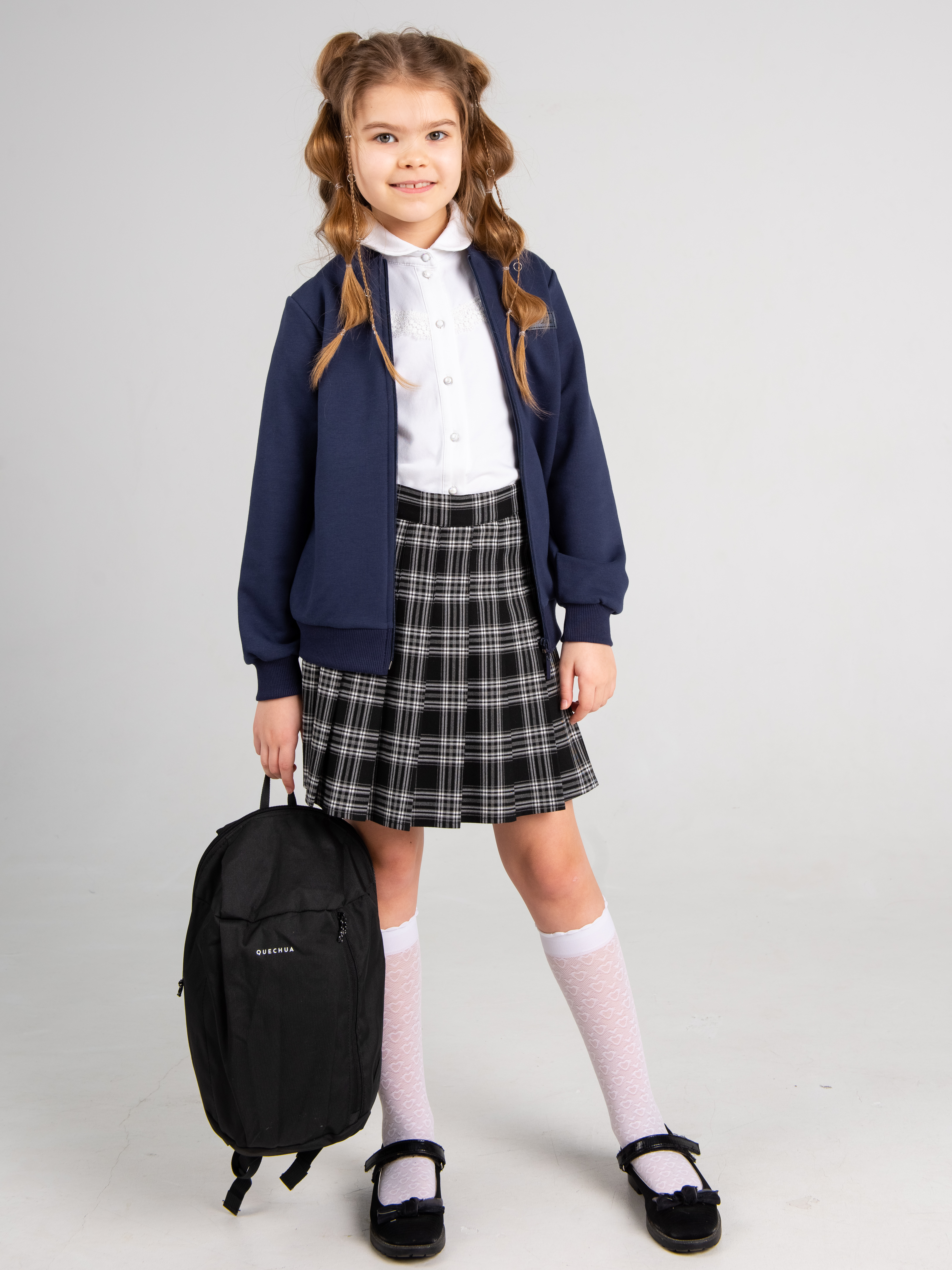 Бомбер MiloTa ТФ02/тёмно-синий - фото 3