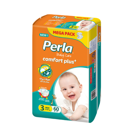 Подгузники Perla 3 60 шт.