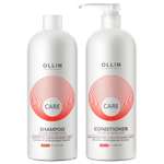 Набор средств Ollin CARE color and shine save 2000 мл 2 шт.