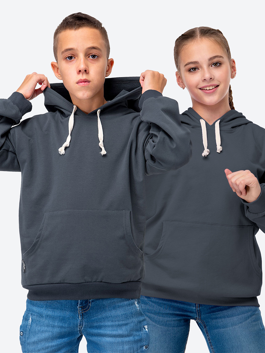 Худи HappyFox HF00158графитовый - фото 3