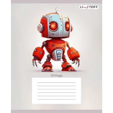 Тетрадь Listoff клетка 12 лист. в ассортименте