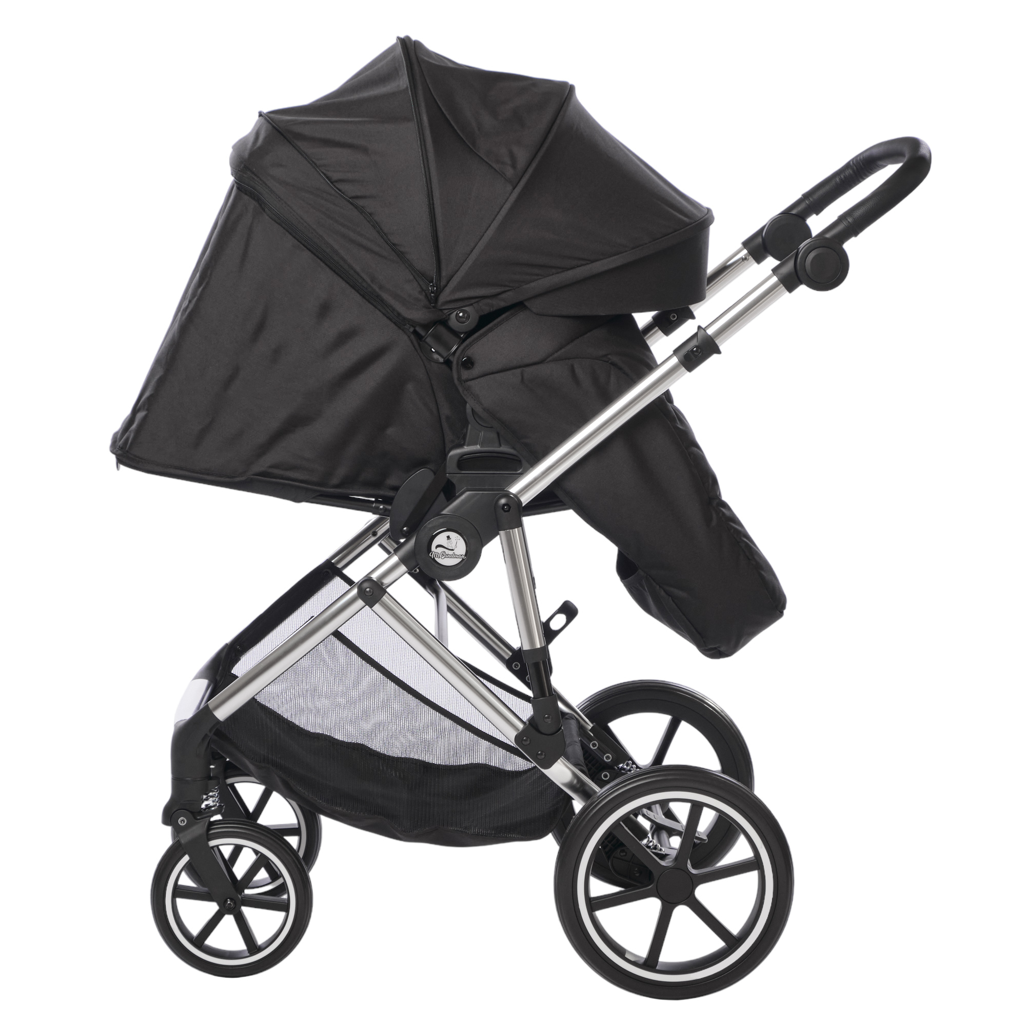 Коляска 2в1 Mr Sandman Discovery Silver - фото 18
