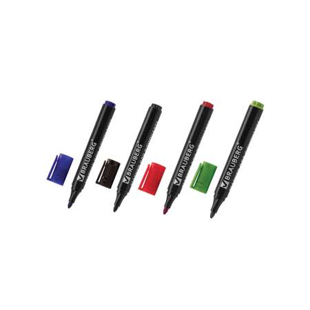 Маркеры Brauberg 4 цв.