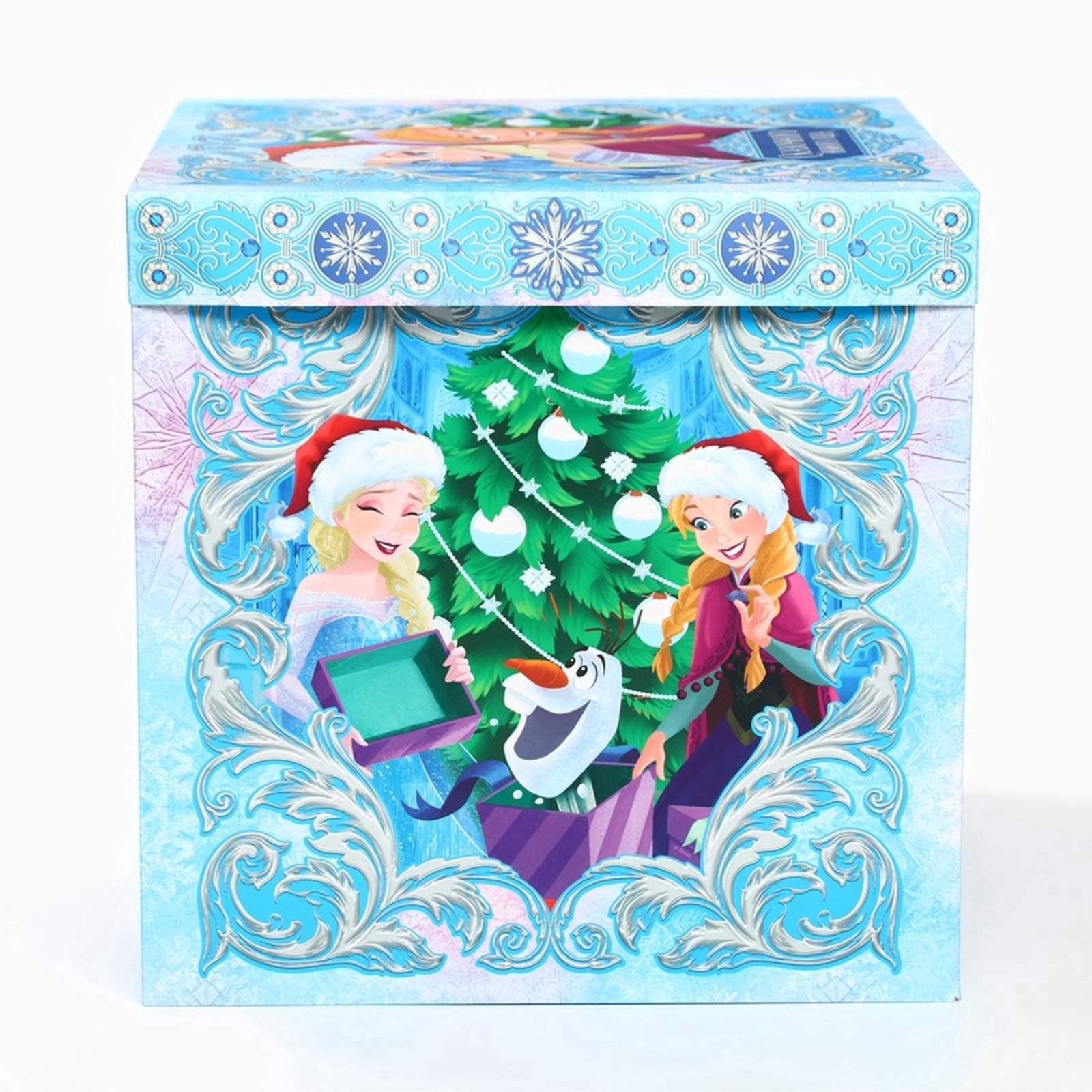 Коробка складная, новогодняя Дарите Счастье "Сказочного Нового года", 30 х 30 х 30 см - фото 11