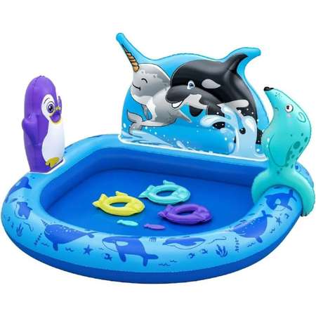 Игровой центр надувной Bestway с игрушками 53156