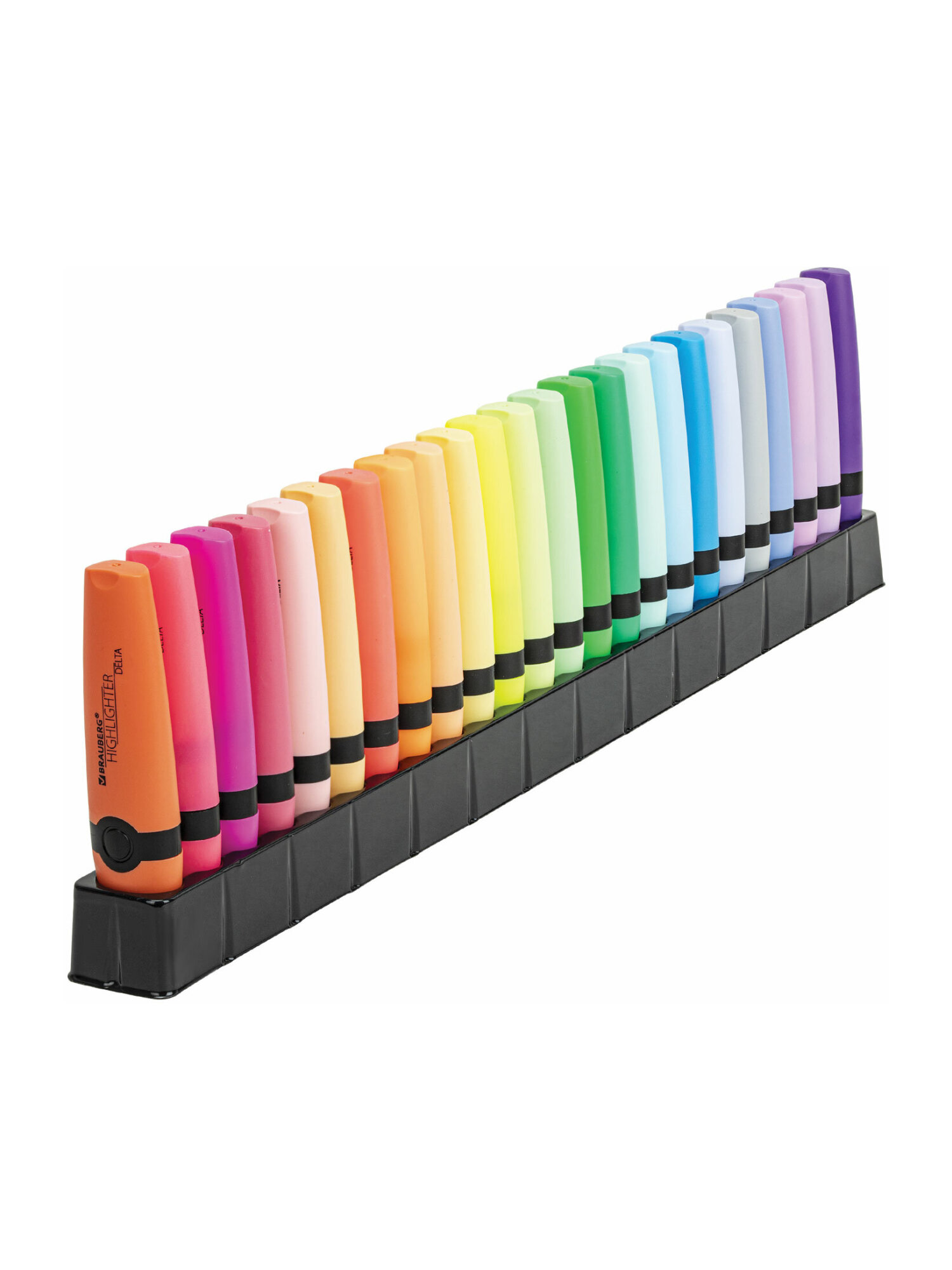 Текстовыделители Brauberg 24 шт. - фото 1