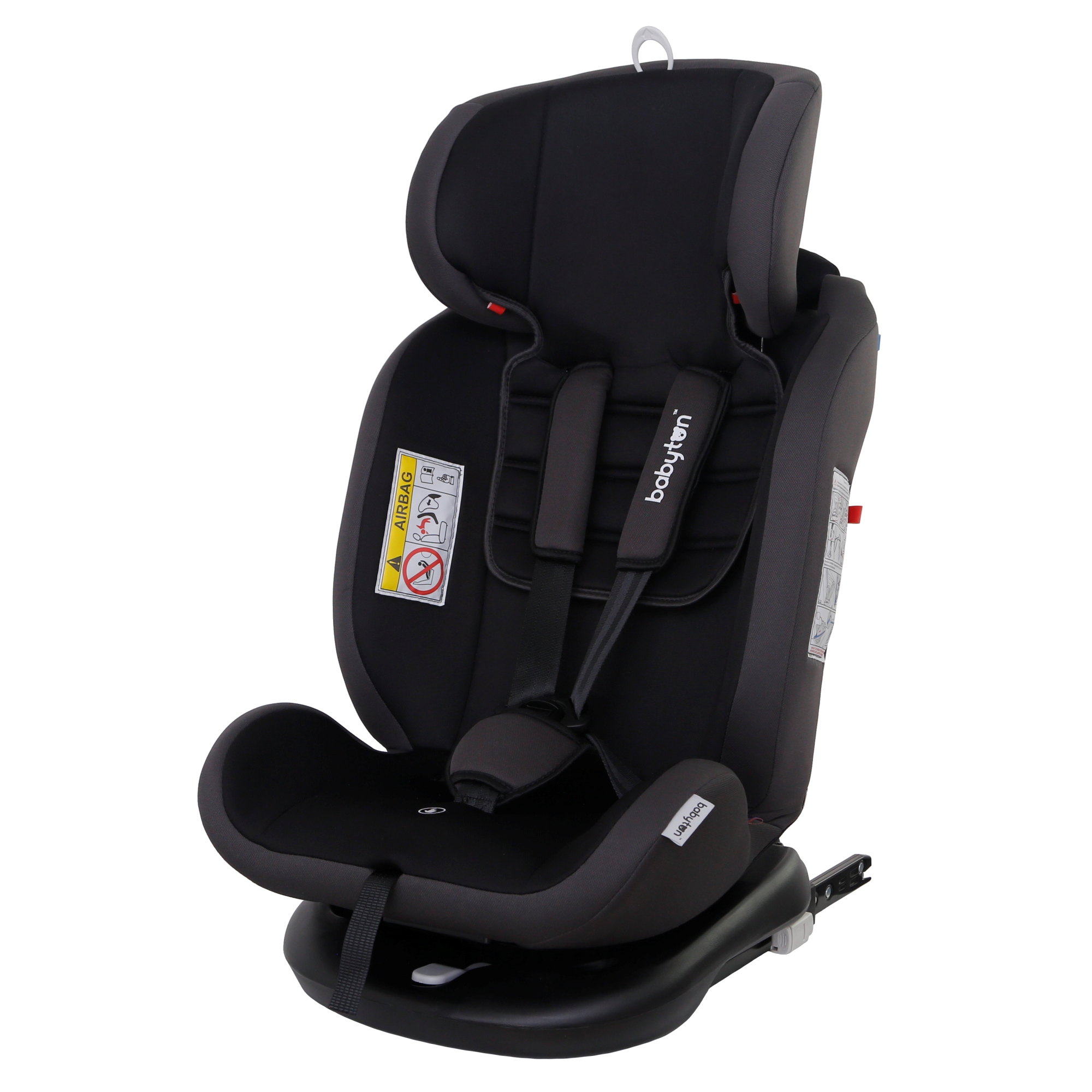 Автокресло Babyton Multi-Stage Black-Grey Isofix 0+/1/2/3 (0-36 кг) - фото 30