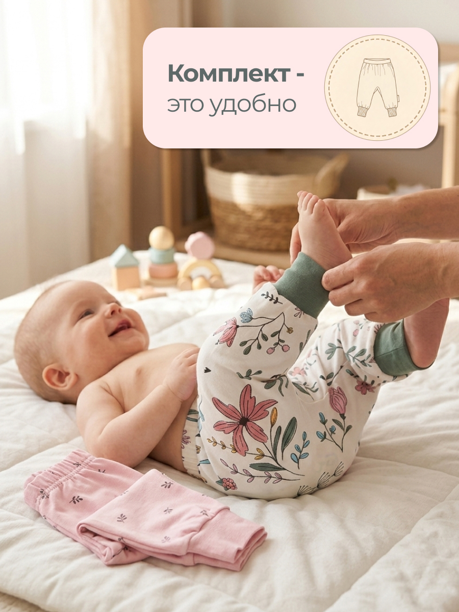 Штанишки 2 шт Эскимо 39-302 - фото 3