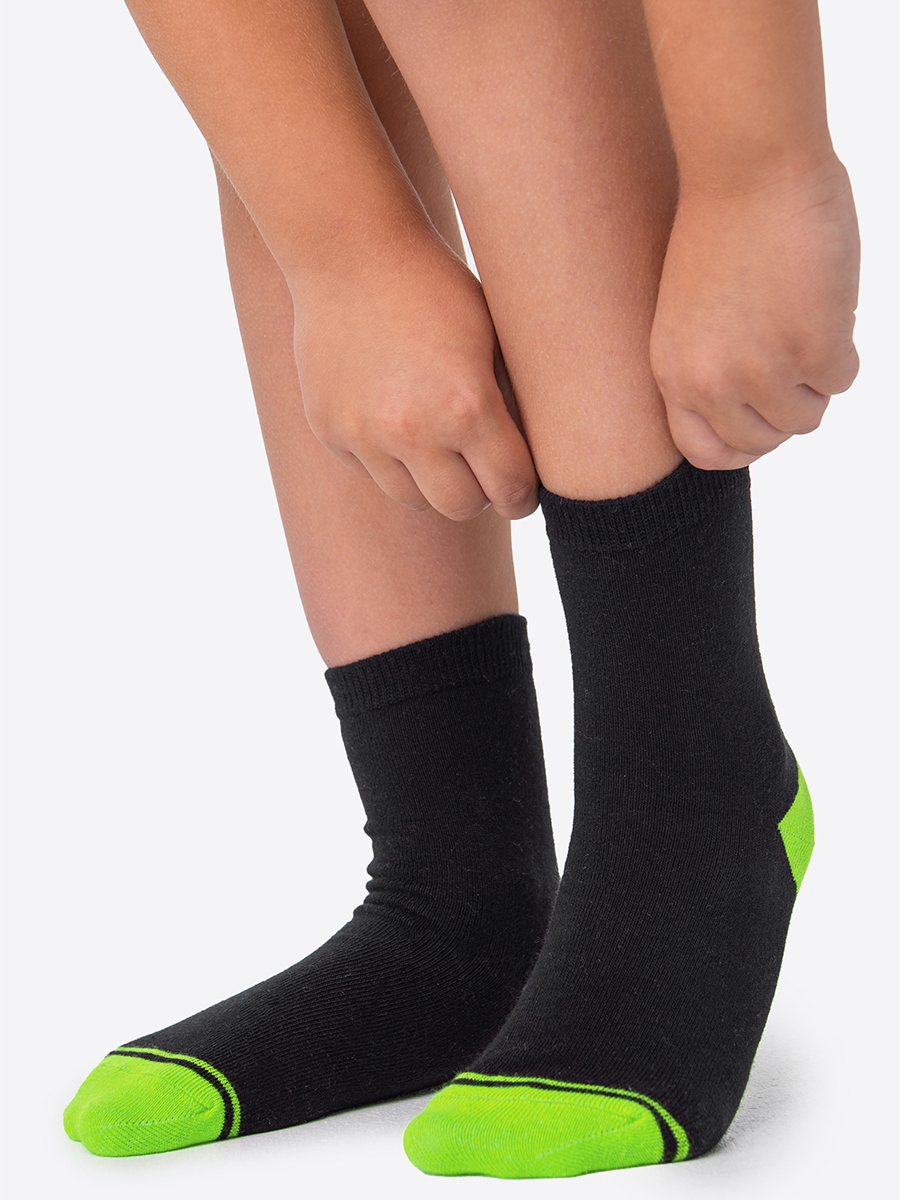 Носки 3 пары HappyFox HFGM6512черный - фото 4