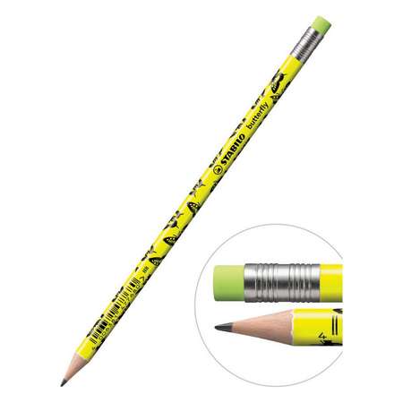Карандаши чернографитные STABILO 4 шт.