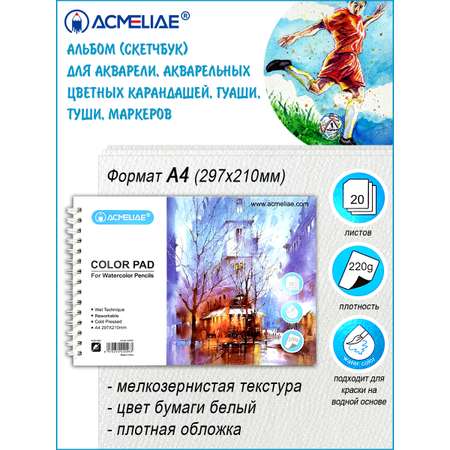Альбом ACMELIAE А4 20 лист.