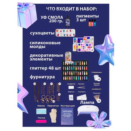 Набор для творчества ThatsResin эпоксидная смола