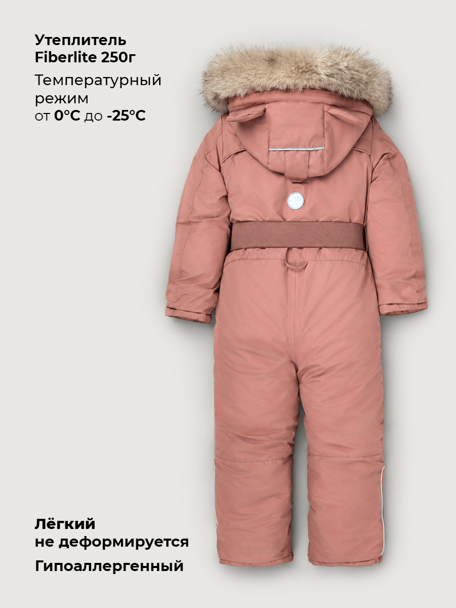 Комбинезон NIKASTYLE 8з2426 сухая роза - фото 5
