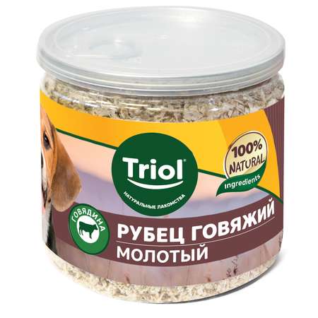 Лакомство для собак Triol Аппетитная приправа из говяжьего рубца 100г