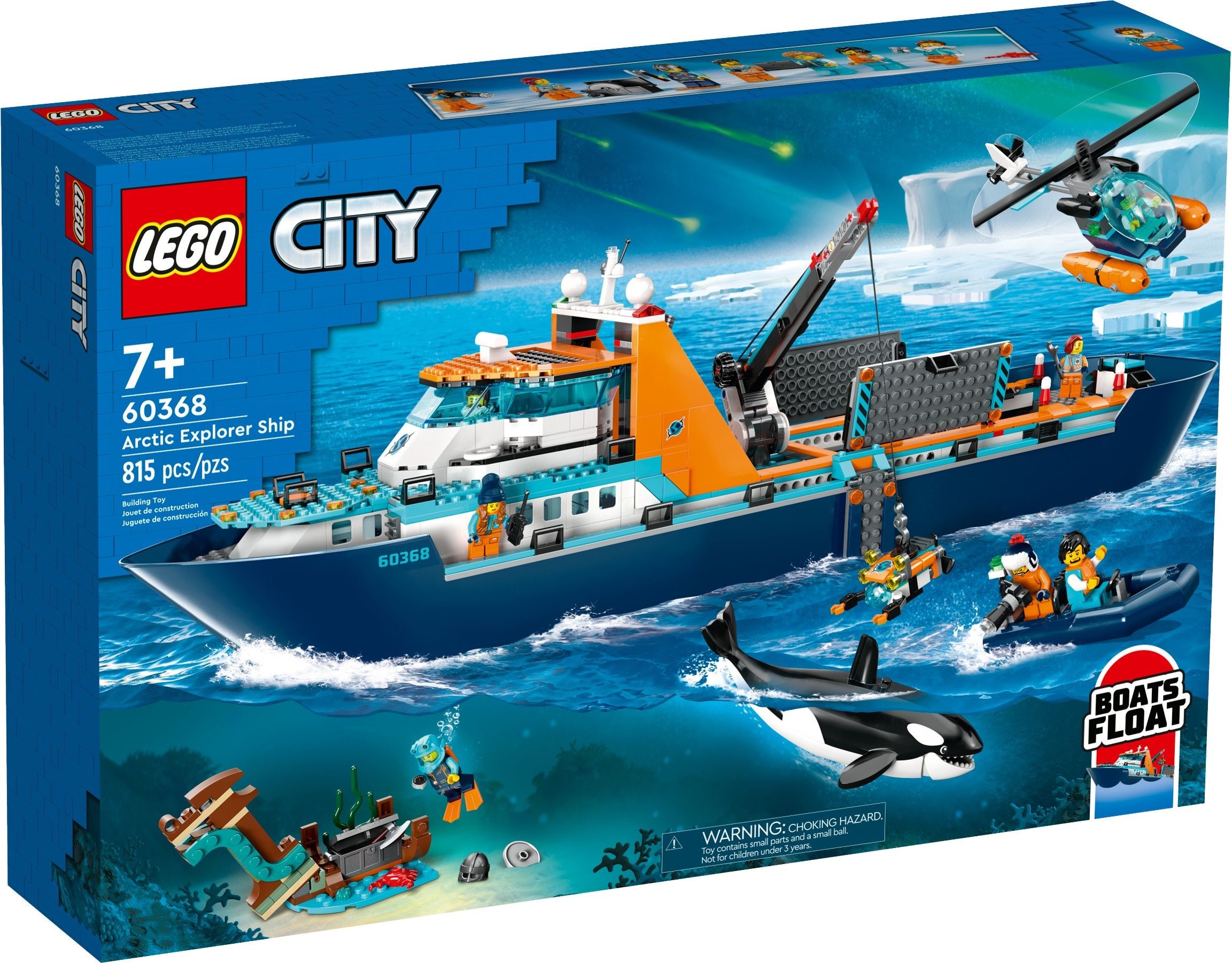 Конструктор LEGO City 60368 815 дет. - фото 1