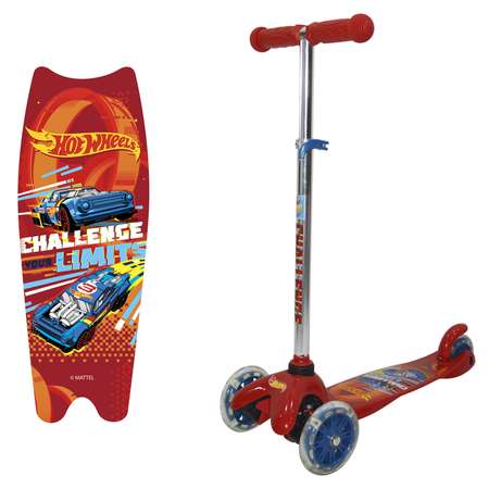 Самокат 1TOY трехколесный