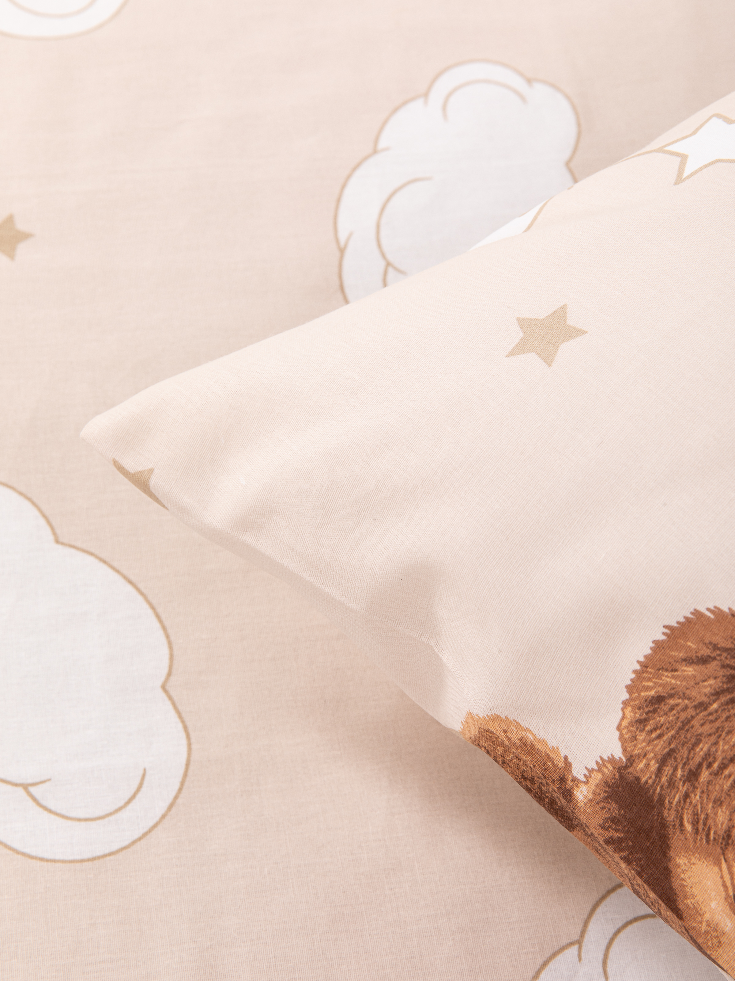 Комплект постельного белья Ночь Нежна Чебурашка детский 3 предм. - фото 9