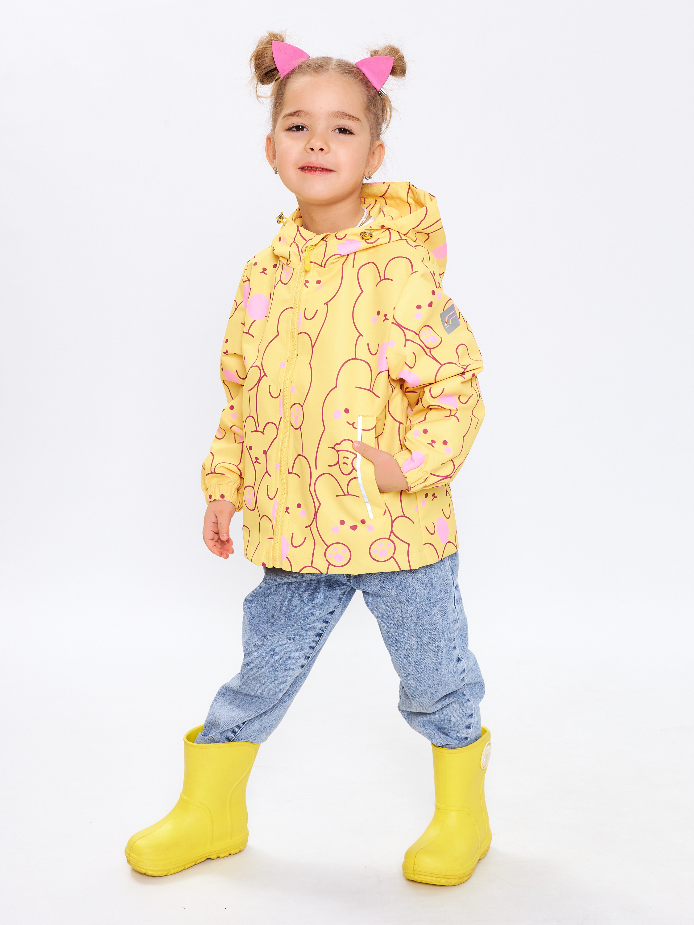 Ветровка RuStyle ДД-ветRSL-653-зайжелт - фото 1