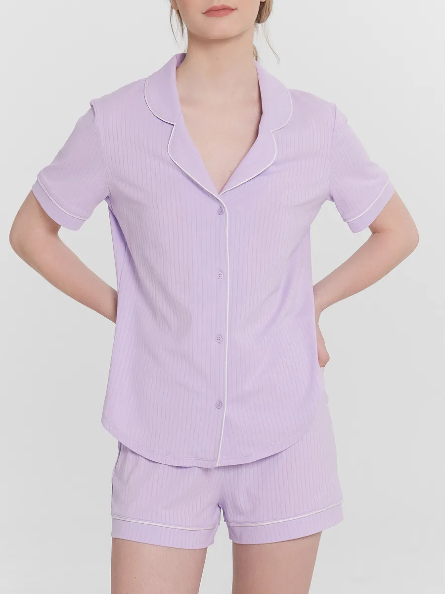 Изображение товара Пижама Mark Formelle с шортами и укороченной рубашкой для женщин